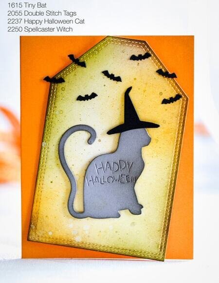 Spellcaster Witch - Halloween Craft Die