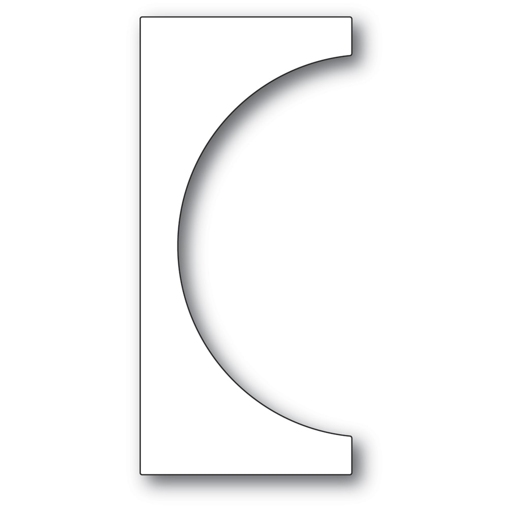 Small Curve Background - Craft Die