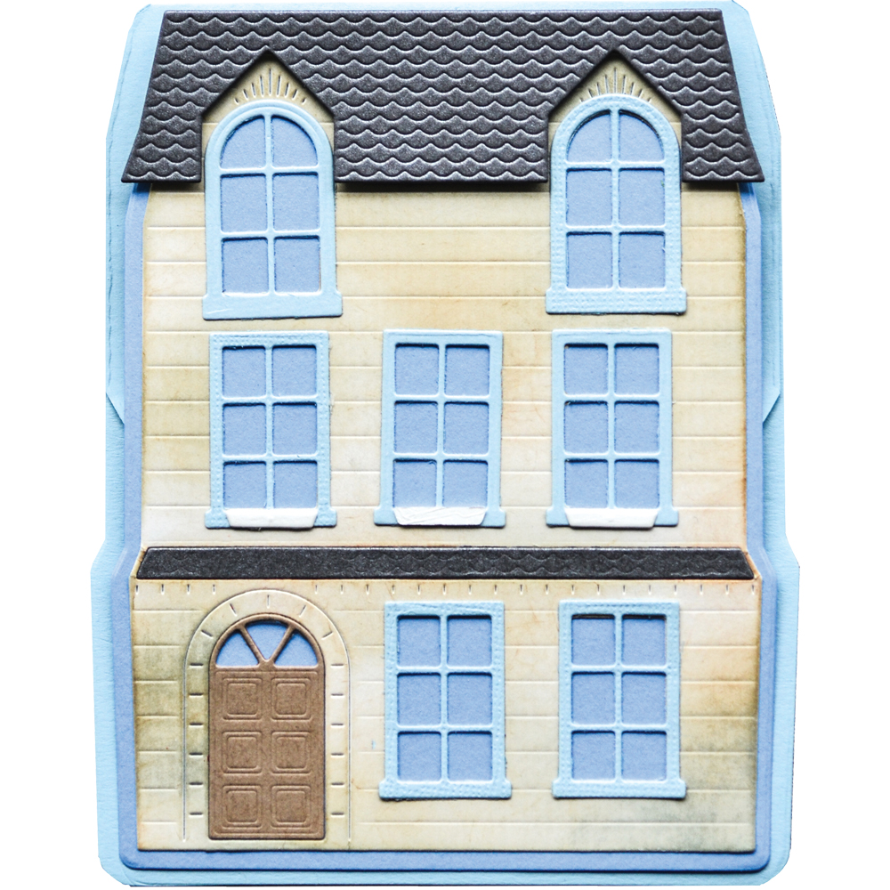 Neighborhood Home Pop Up Easel Set - Craft Die