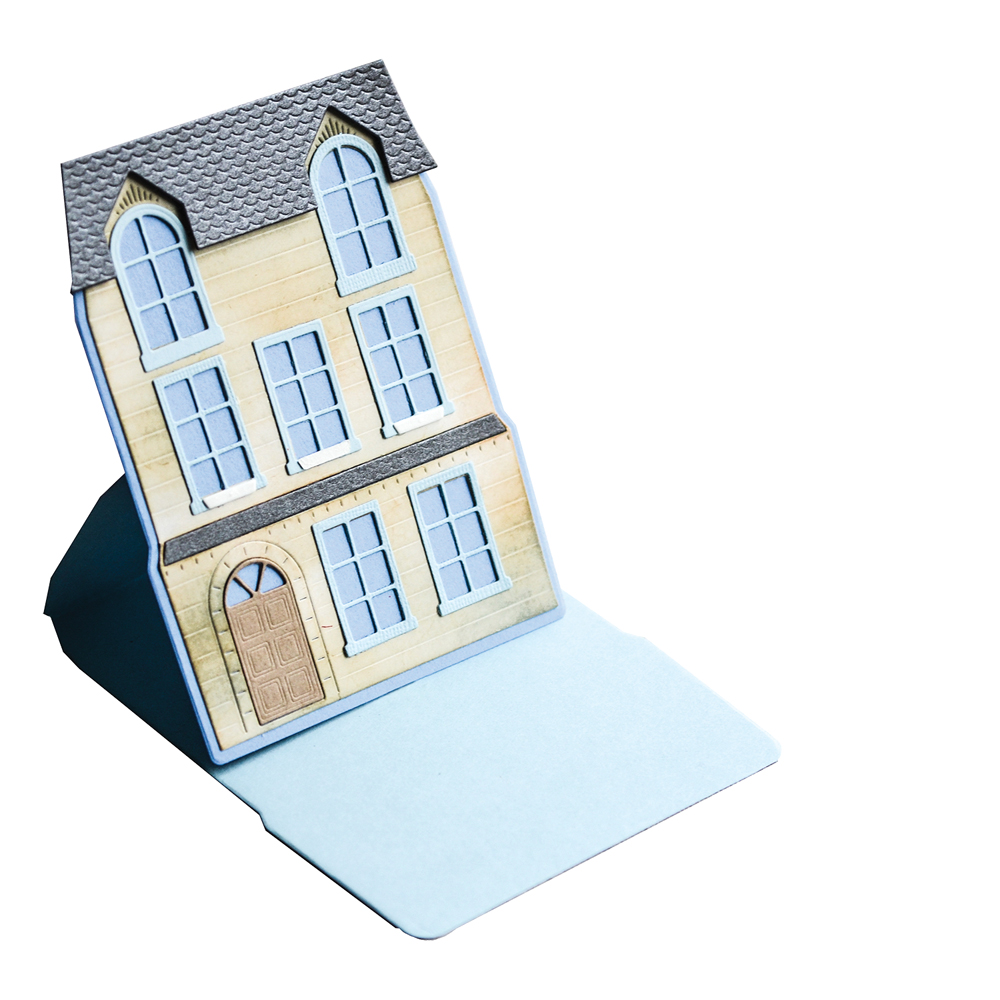 Neighborhood Home Pop Up Easel Set - Craft Die