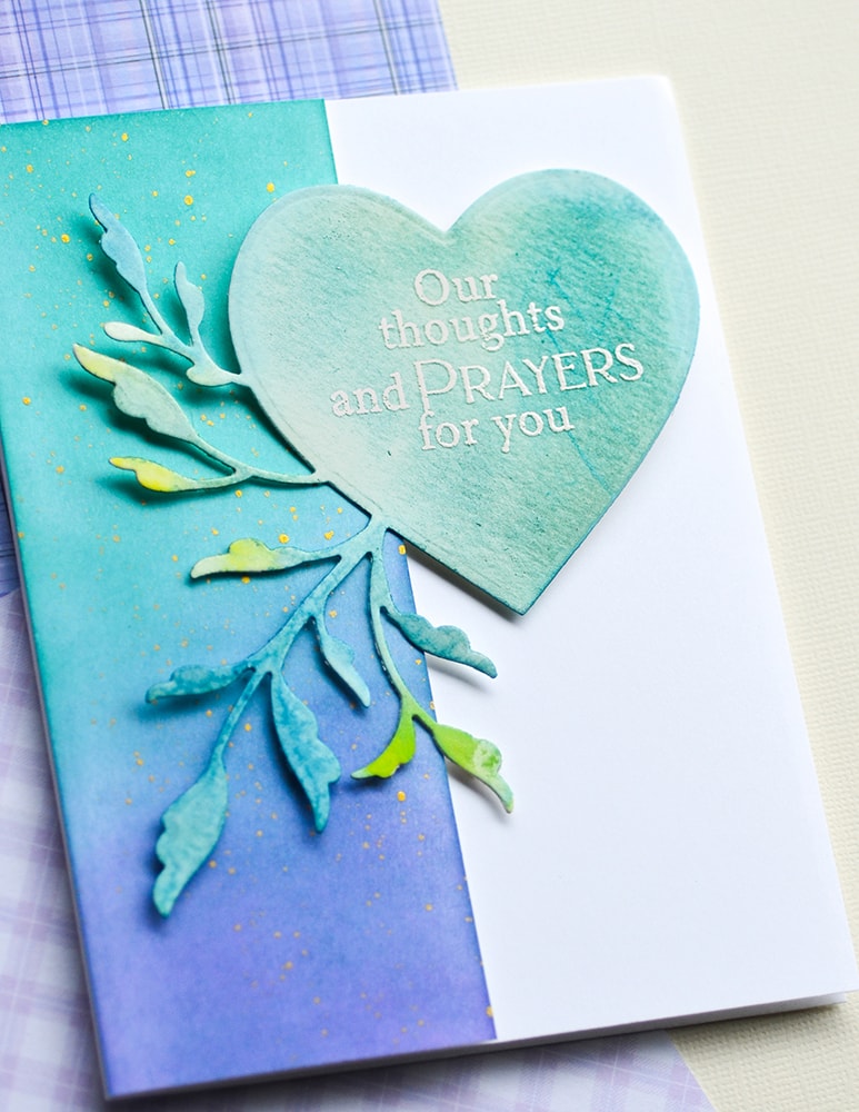 Leaf Flourish Heart - Valentines Craft Die
