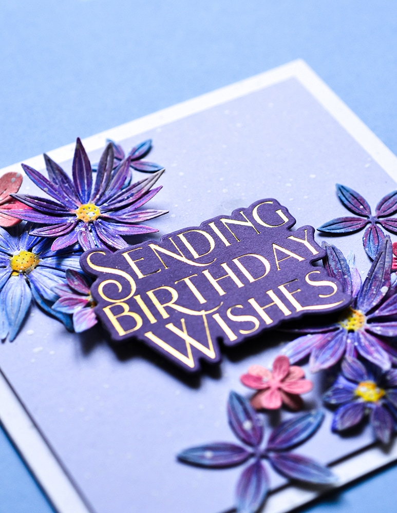 Layered Fringe Flowers - Craft Die