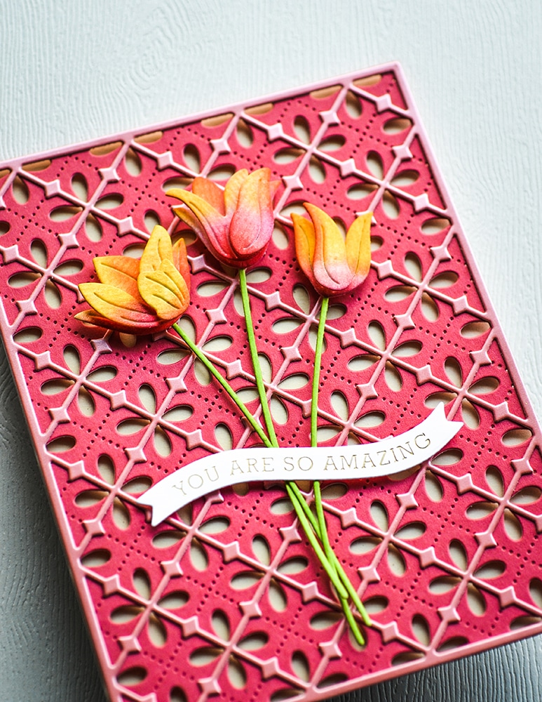 Pointy Lattice Plate - Craft Die