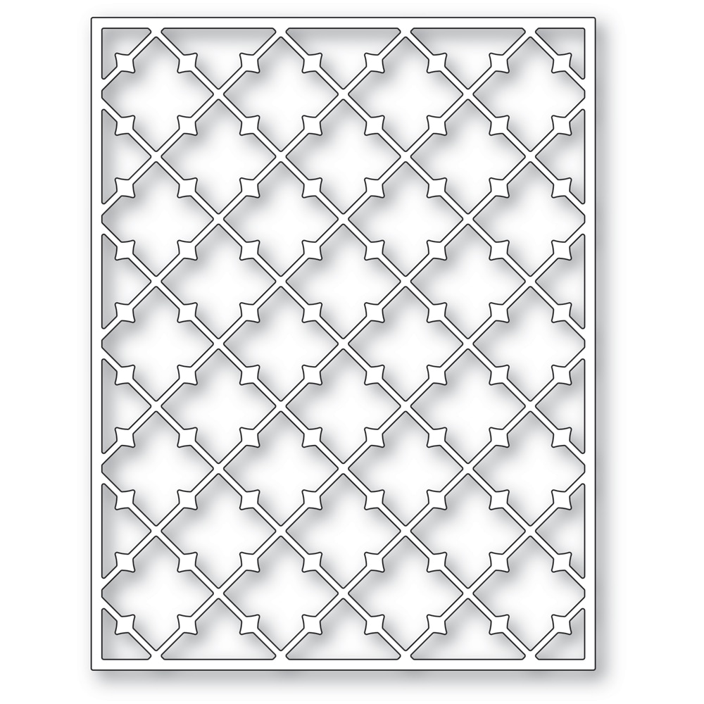 Pointy Lattice Plate - Craft Die