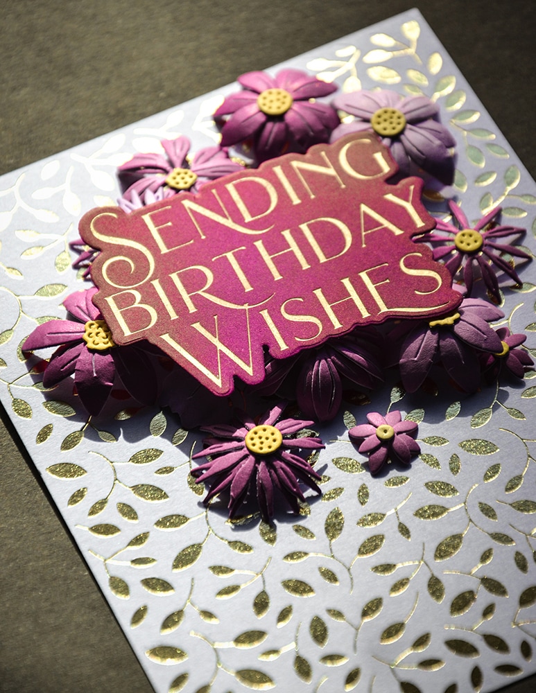 Little Posie Layered Flowers - Craft Die