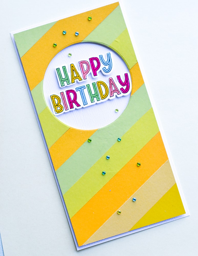 Marzipan Greetings - Clear Stamp Set