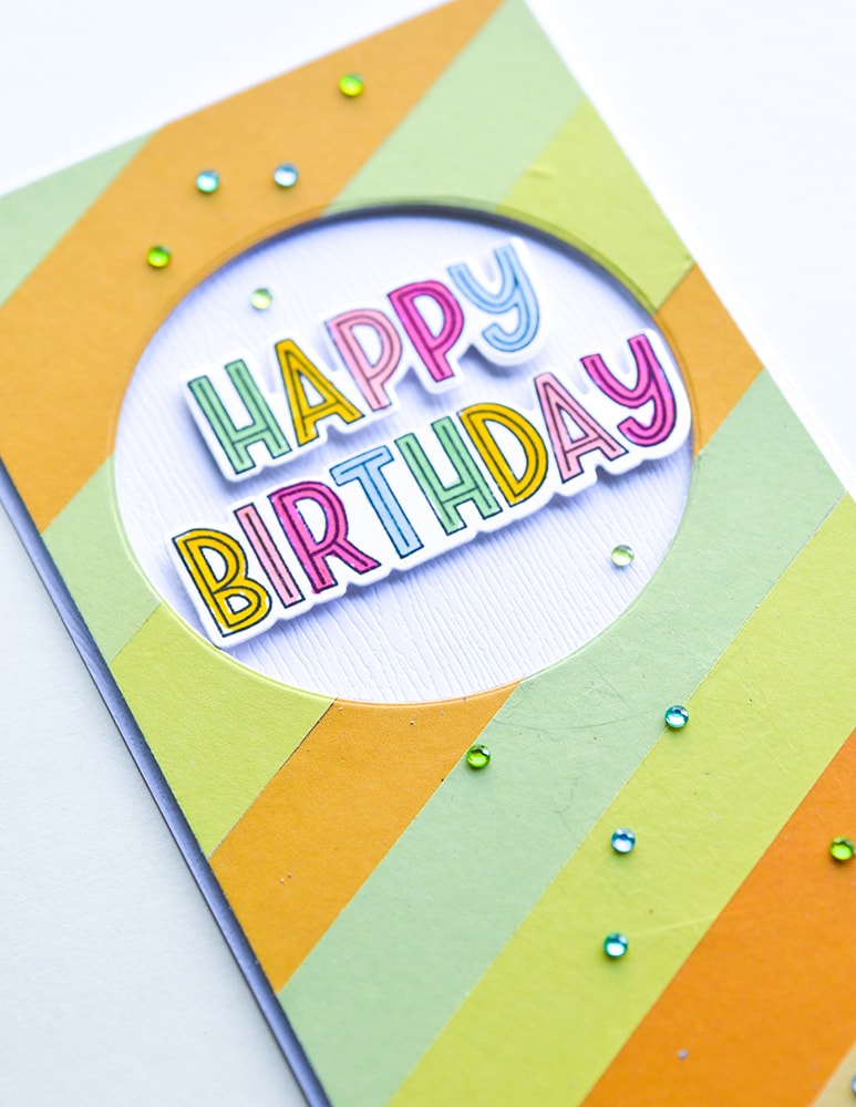 Marzipan Greetings - Clear Stamp Set