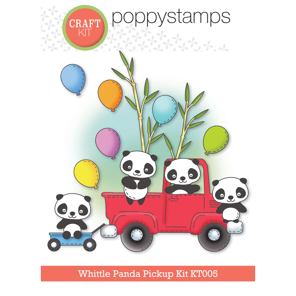Whittle Panda Pickup - Stamp and Die Set