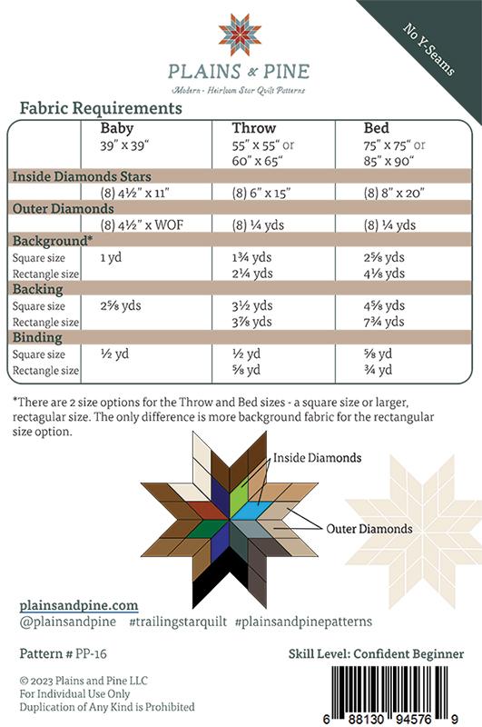 Trailing Star - Quilt Pattern