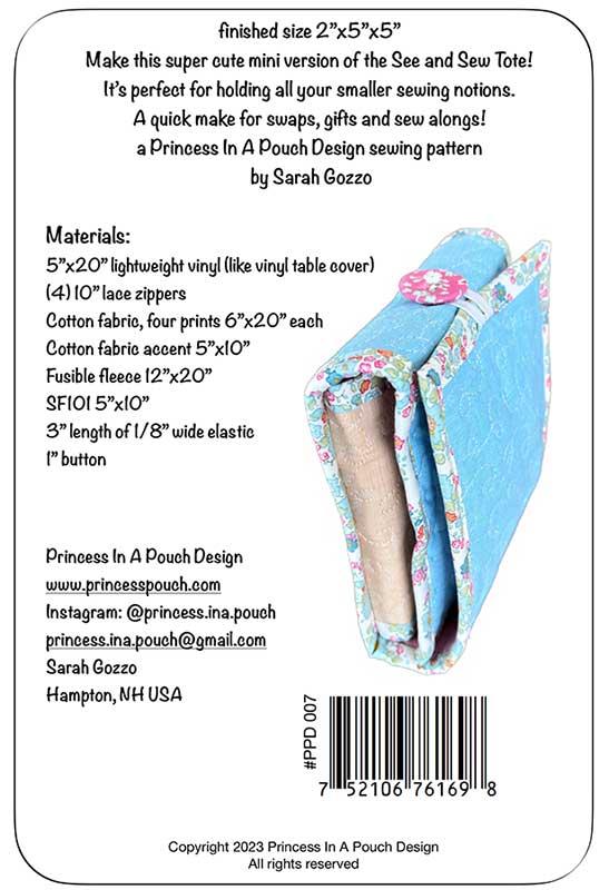 See and Sew Mini - Sewing Pattern