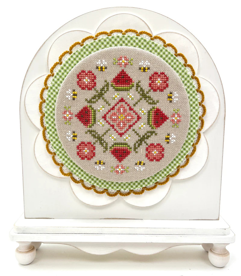 Blossom Backer - Unfinished Embroidery Wood Display Frame