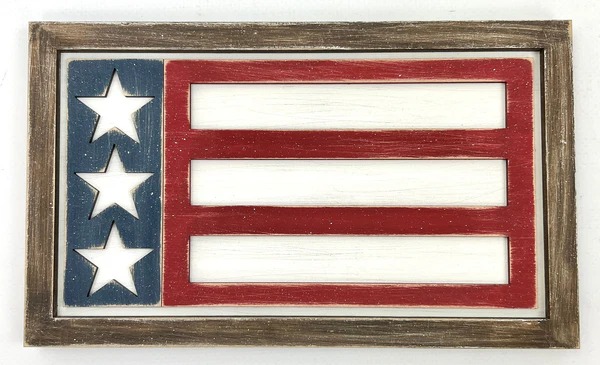 Liberty Frame - Embroidery Wood Display