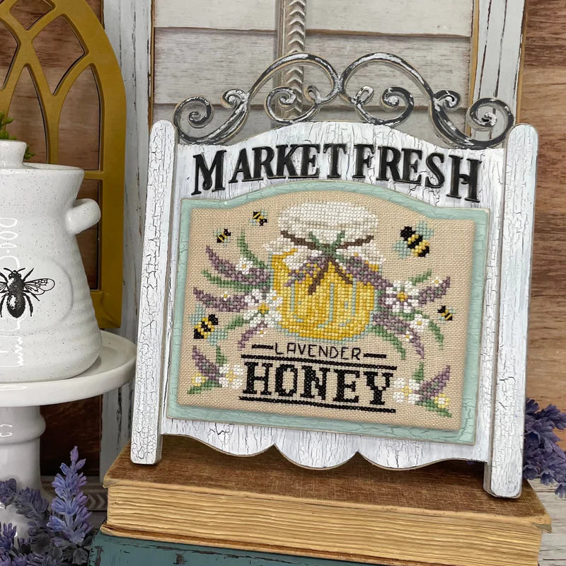 Market Sign - Unfinished Wood Display Frame