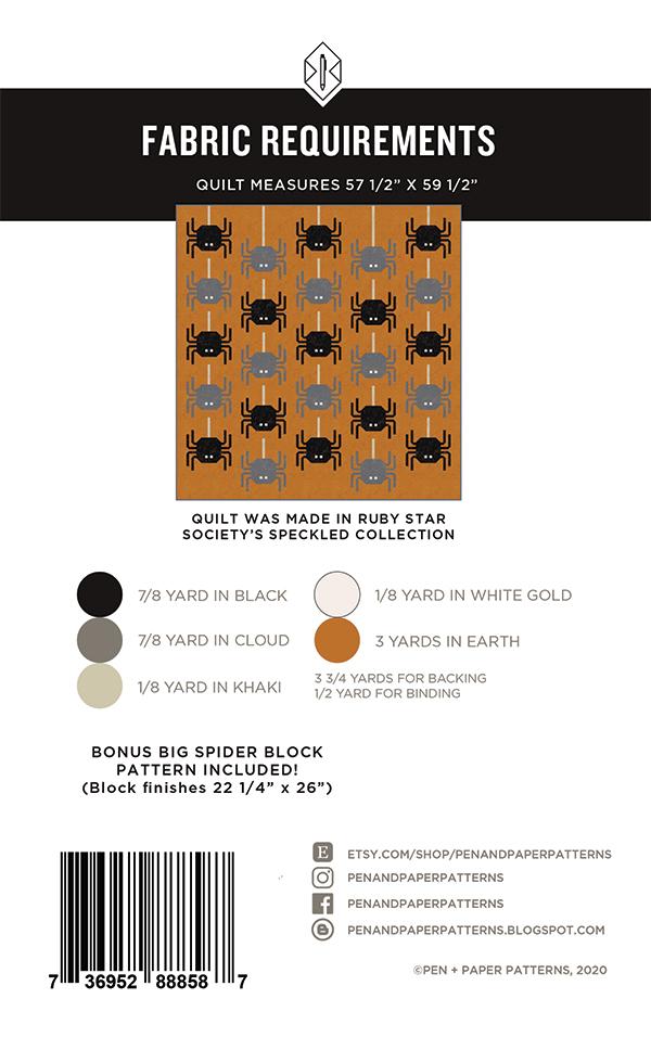 Spider - Quilt Pattern