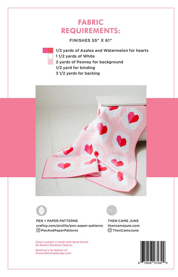Modern Holiday/I Heart You - Quilt Pattern