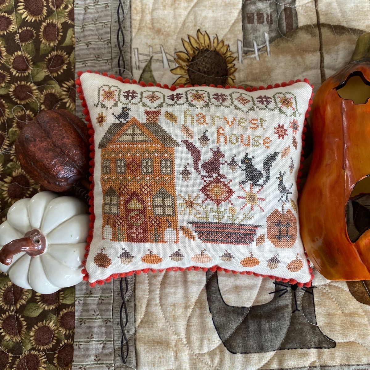 Harvest House - Cross Stitch Pattern