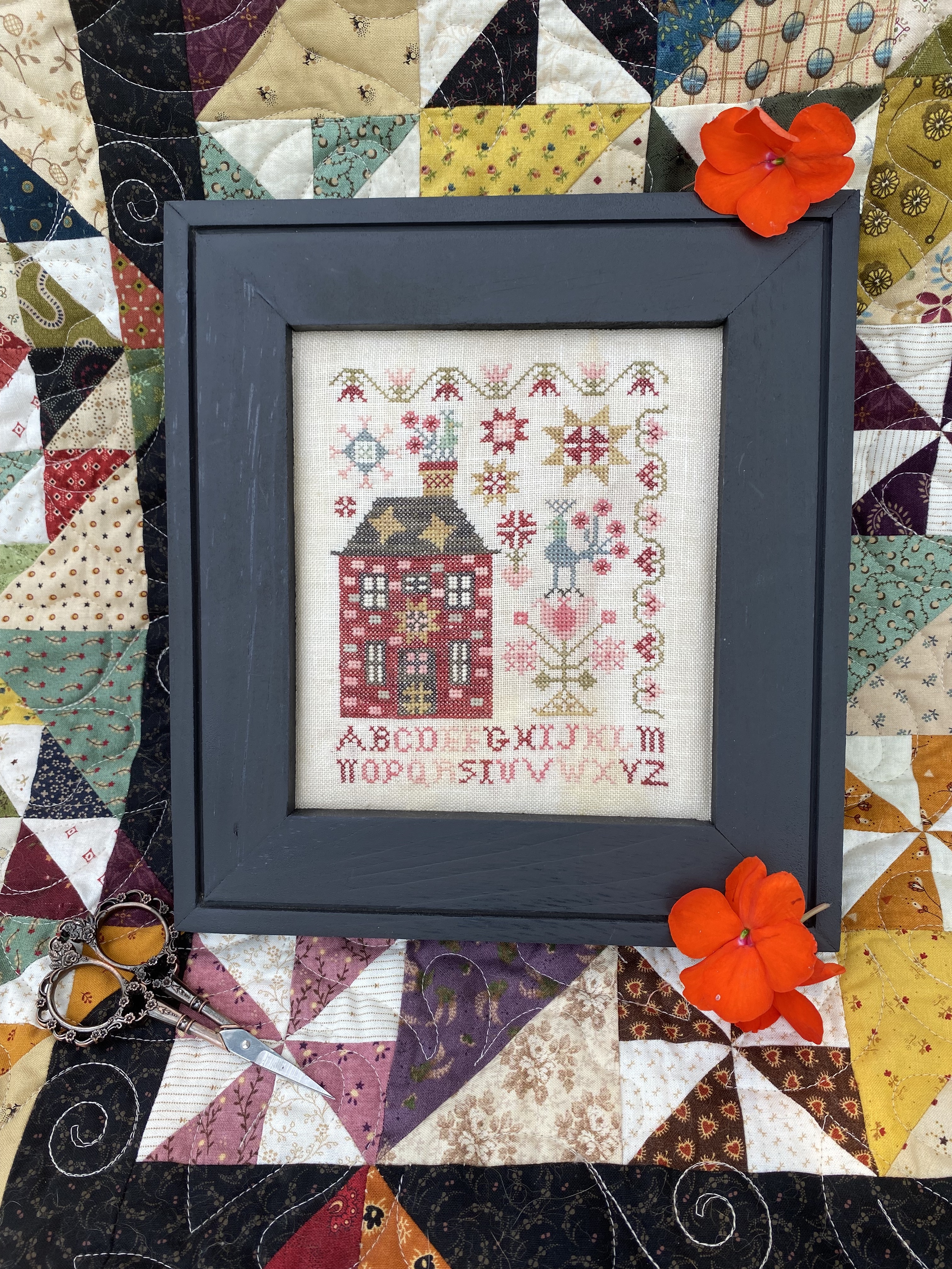 Peacock Manor - Cross Stitch Pattern