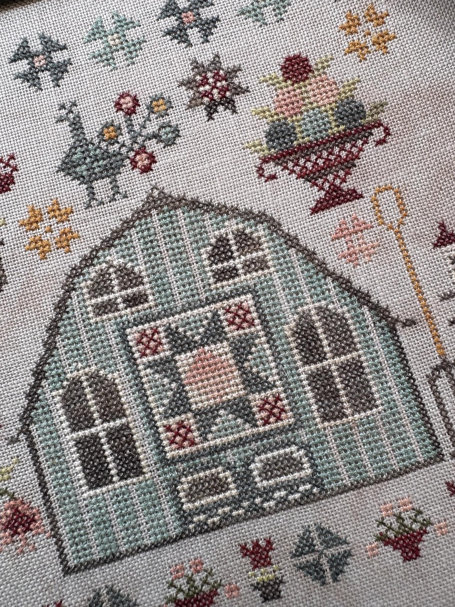 Summer Quilt Barn - Cross Stitch Pattern