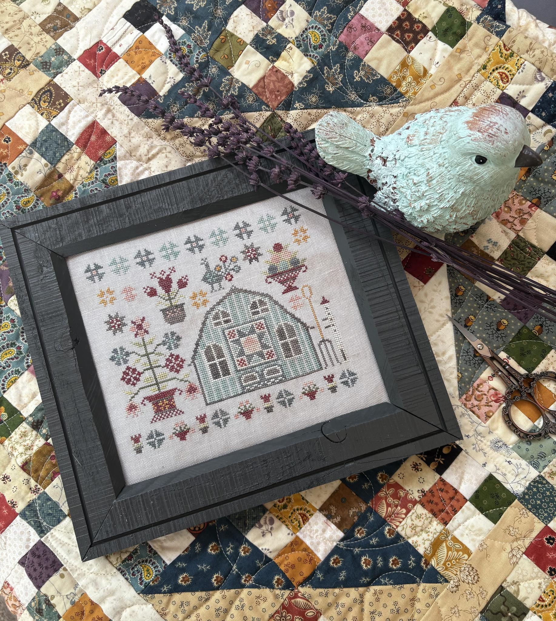 Summer Quilt Barn - Cross Stitch Pattern