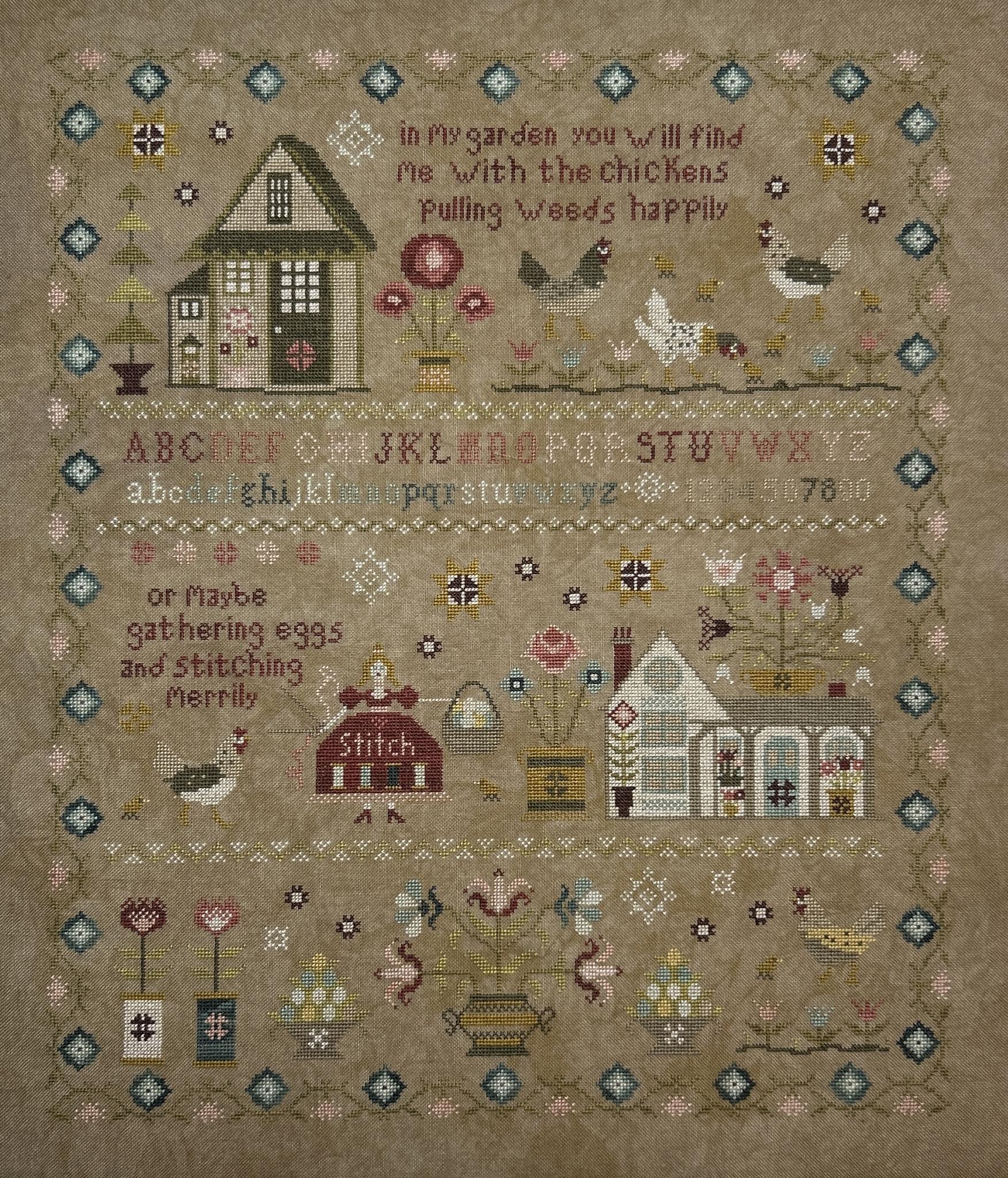 The Simple Tranquility Sampler & Smalls - Cross Stitch