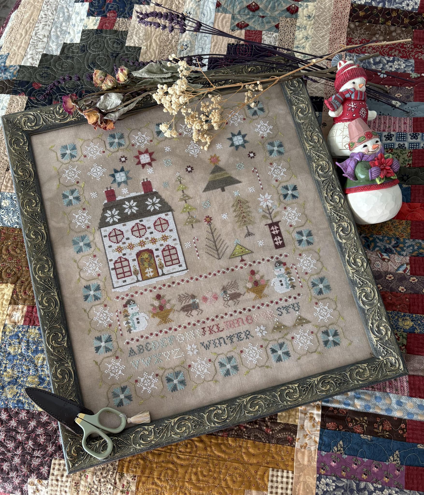 Enchanted Winter Sampler - Christmas Cross Stitch Pattern