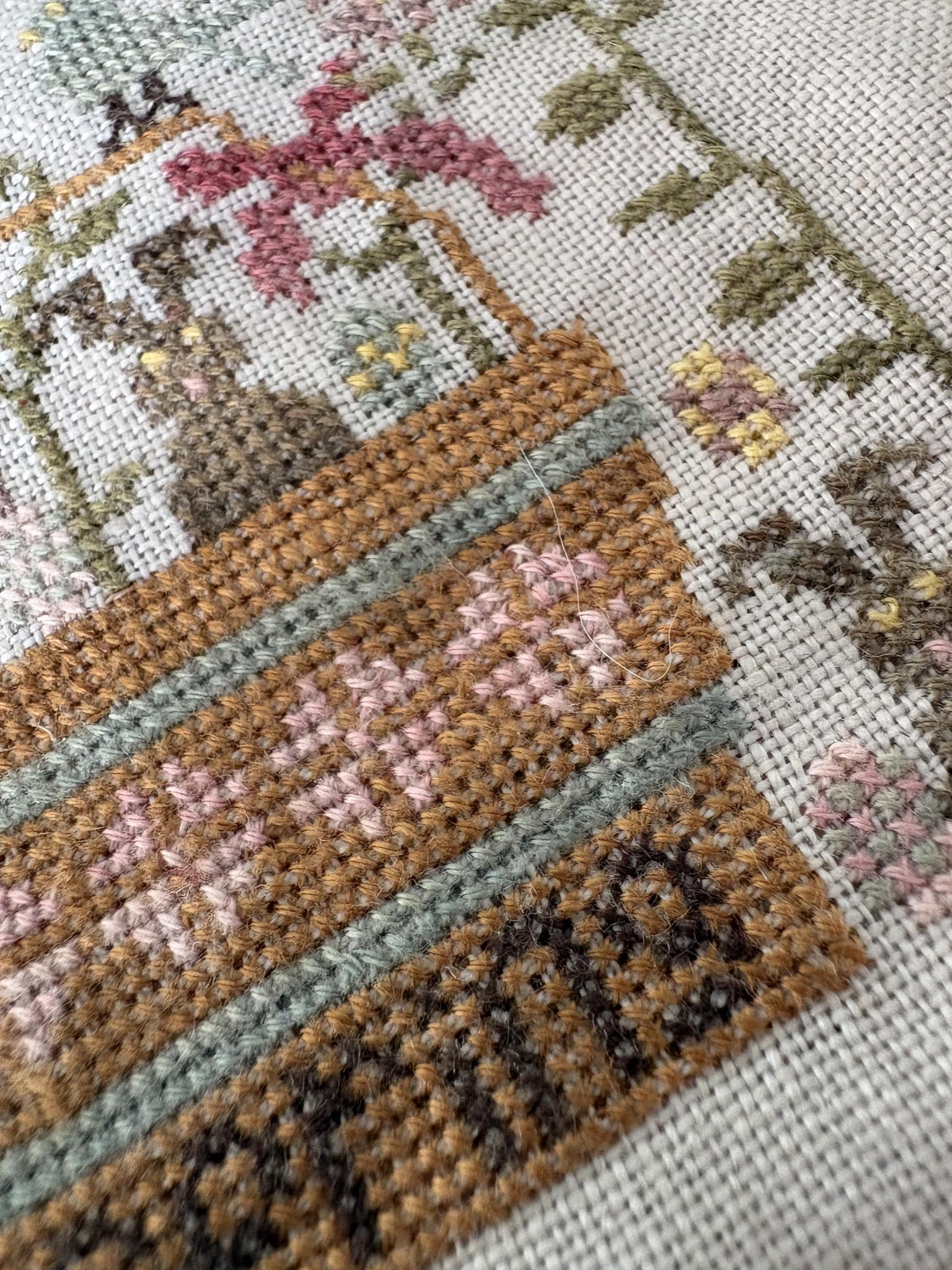 Chocolate Bunnies Needle Book - Easter Cross Stitch Pattern