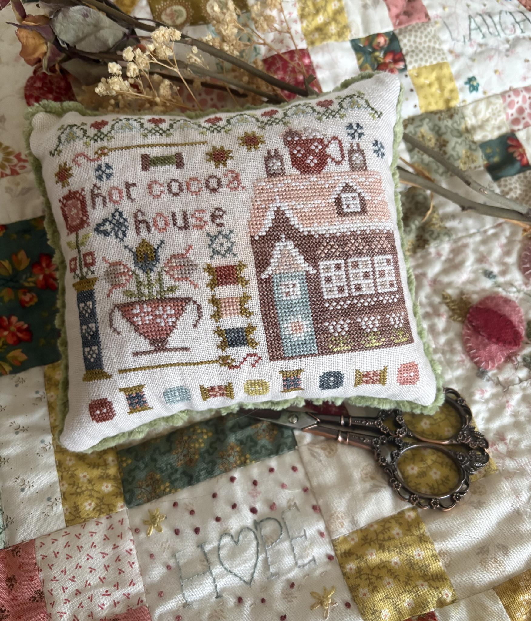 Hot Cocoa House - Cross Stitch Pattern