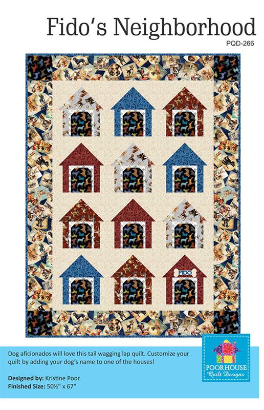 Fido's Neighborhood - Quilt Pattern