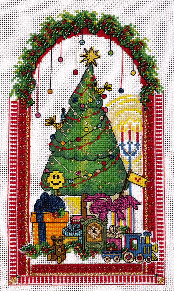 Merry Christmas - Cross Stitch Kit