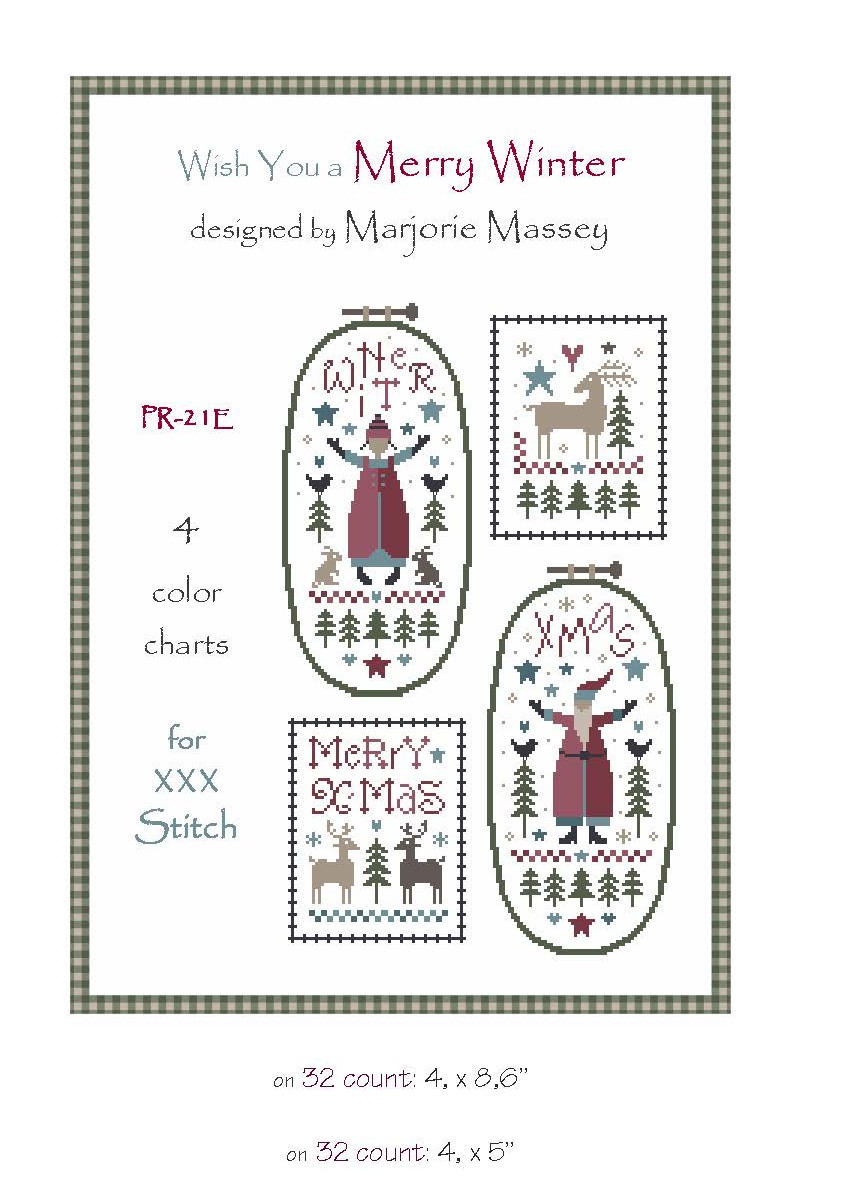 Wish You a Merry Winter - Cross Stitch Pattern