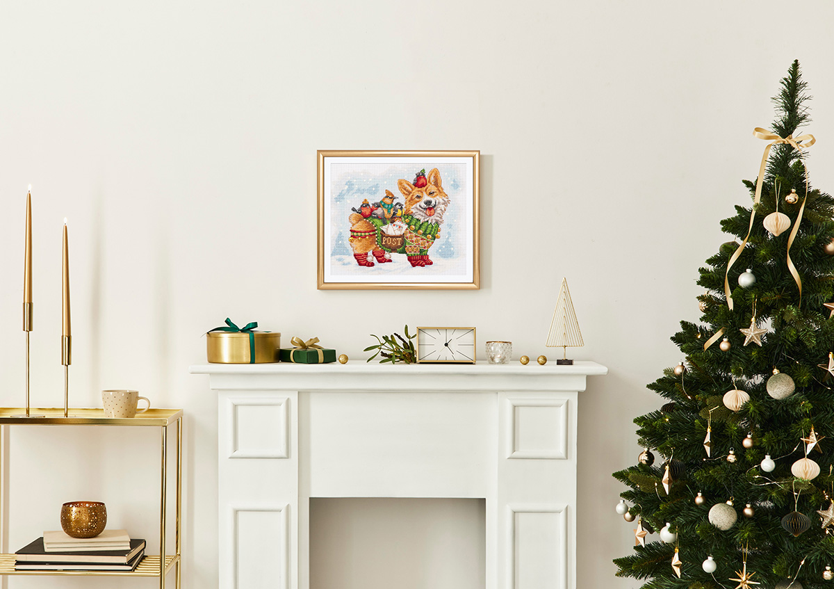 Christmas Post - Cross Stitch Kit