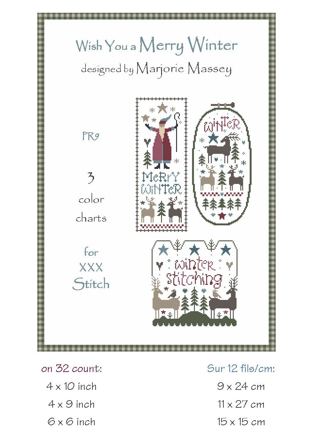 Wish You a Merry Winter/Winter Stitching PR9