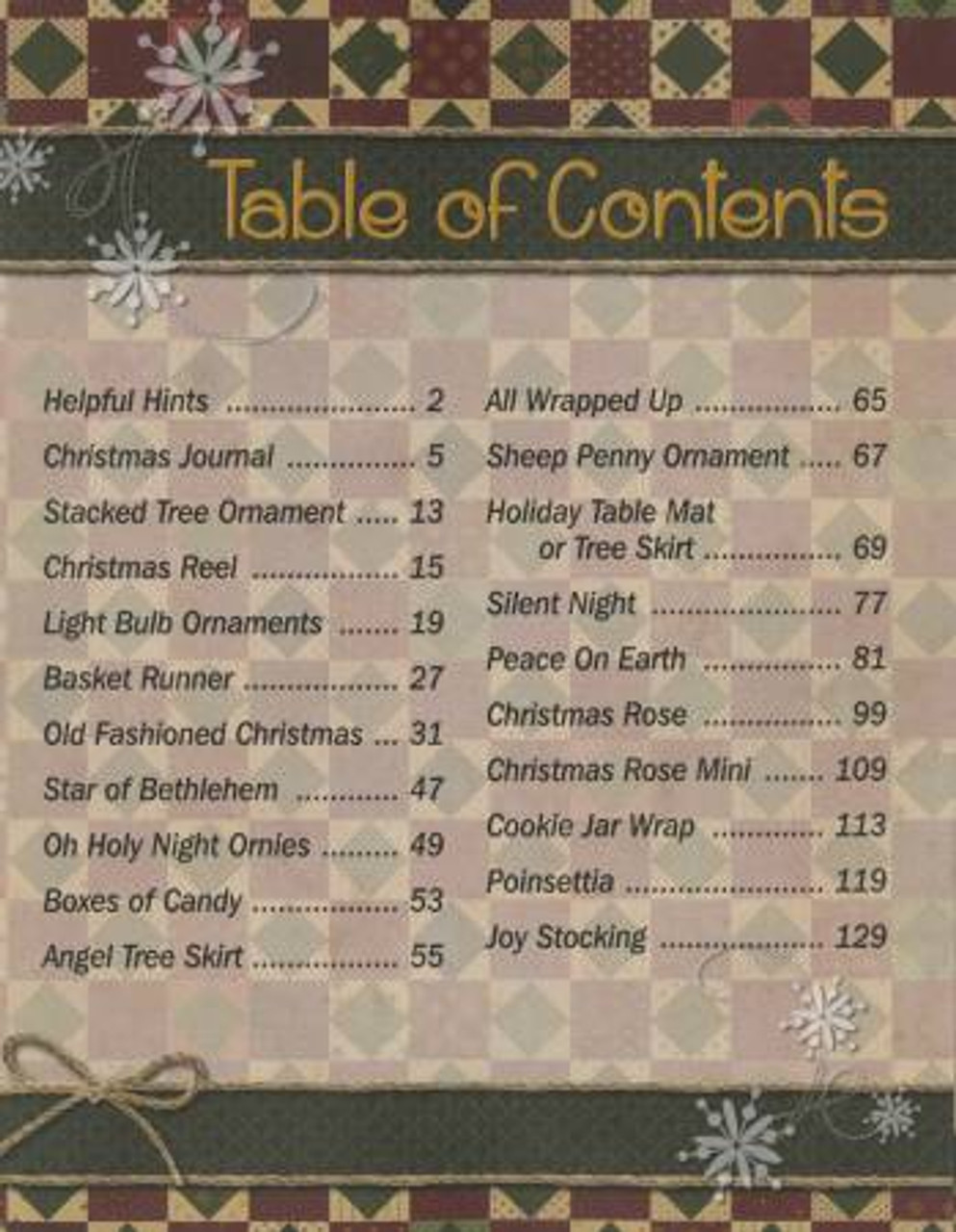 Christmas Gatherings - Craft Book