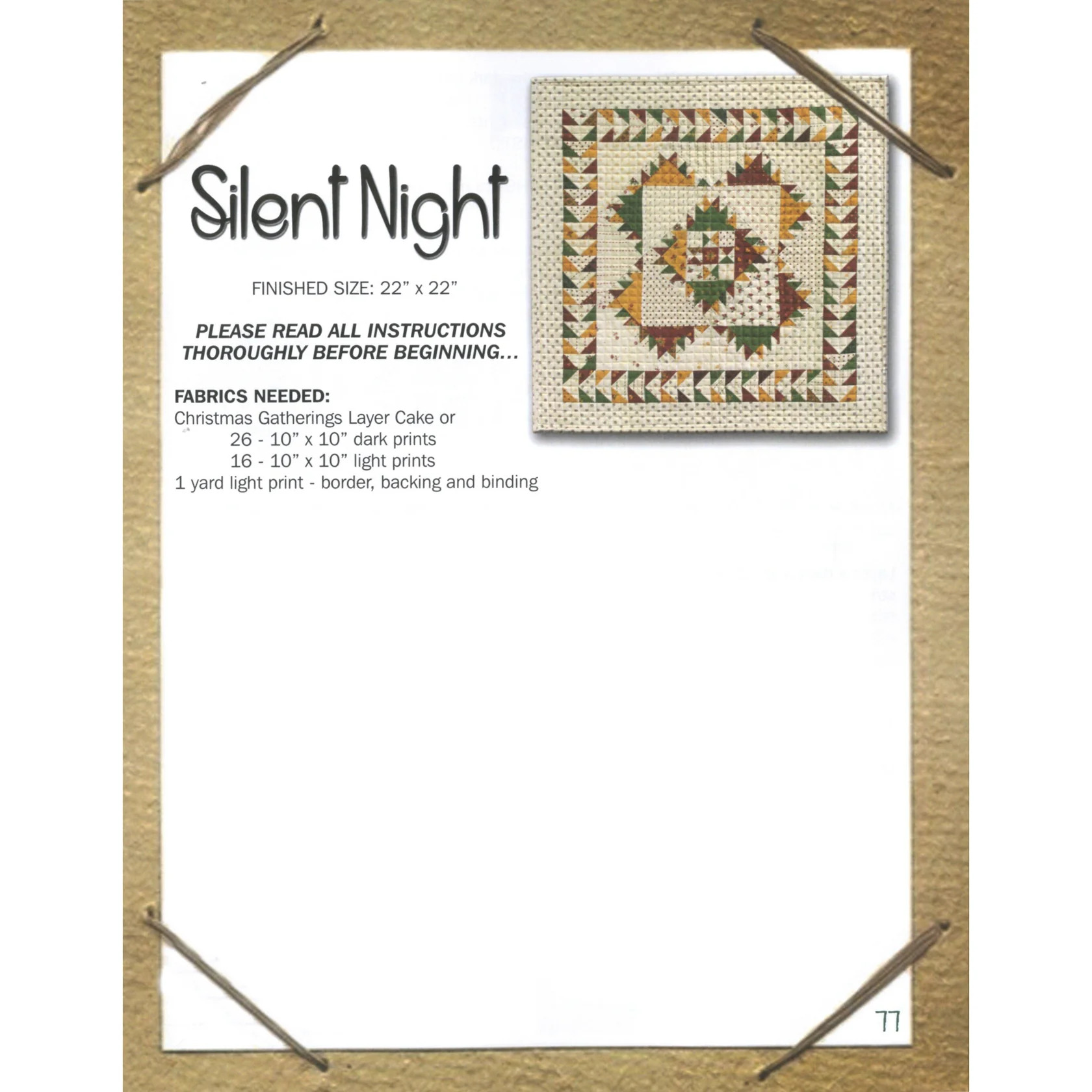 Christmas Gatherings - Craft Book