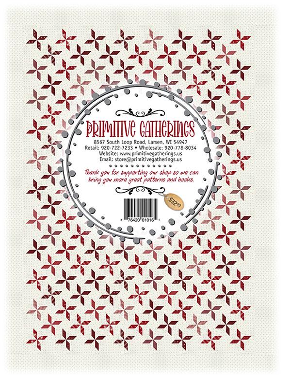 Red and White Gatherings - Quilt Pattern