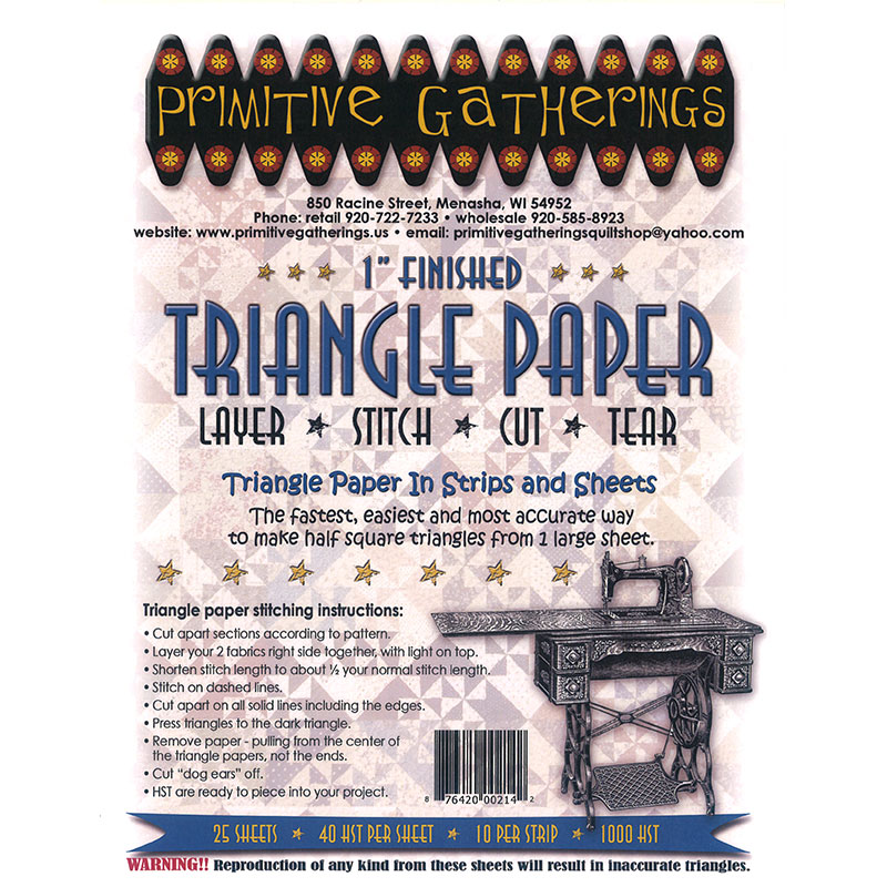 Triangle Paper 1"