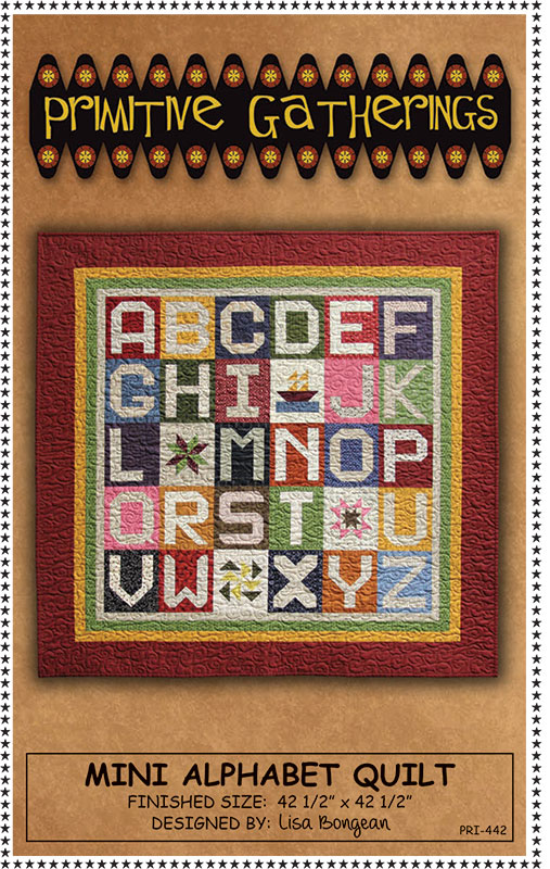 Mini Alphabet - Quilt Pattern