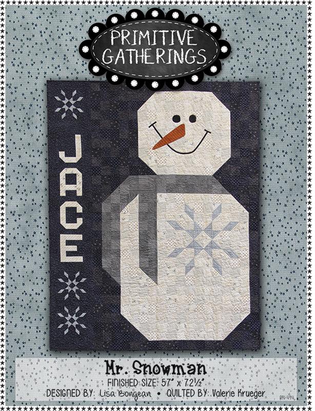 Mr. Snowman - Quilt Pattern
