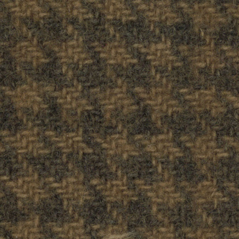 Wool Fat Quarter - Sand Houndstooth