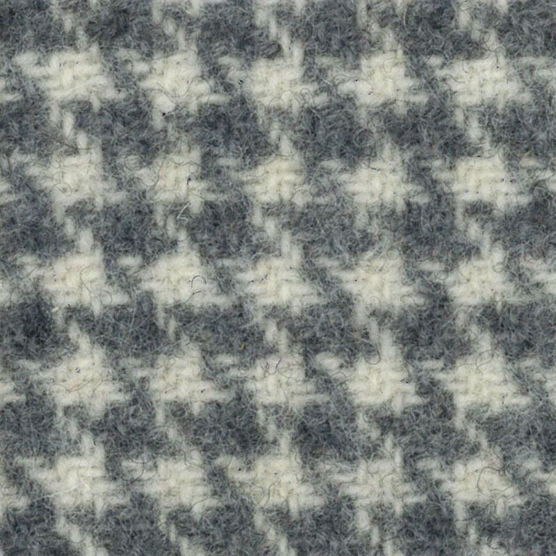 Wool Fat Quarter - Ecru Houndstooth