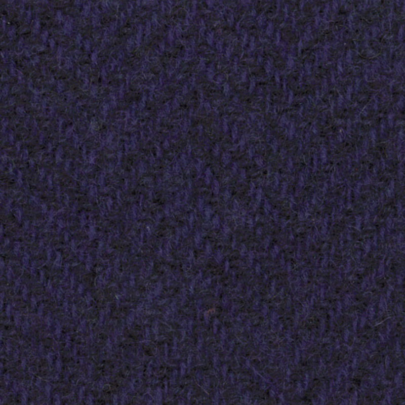 Wool Fat Quarter - Violet Herringbone