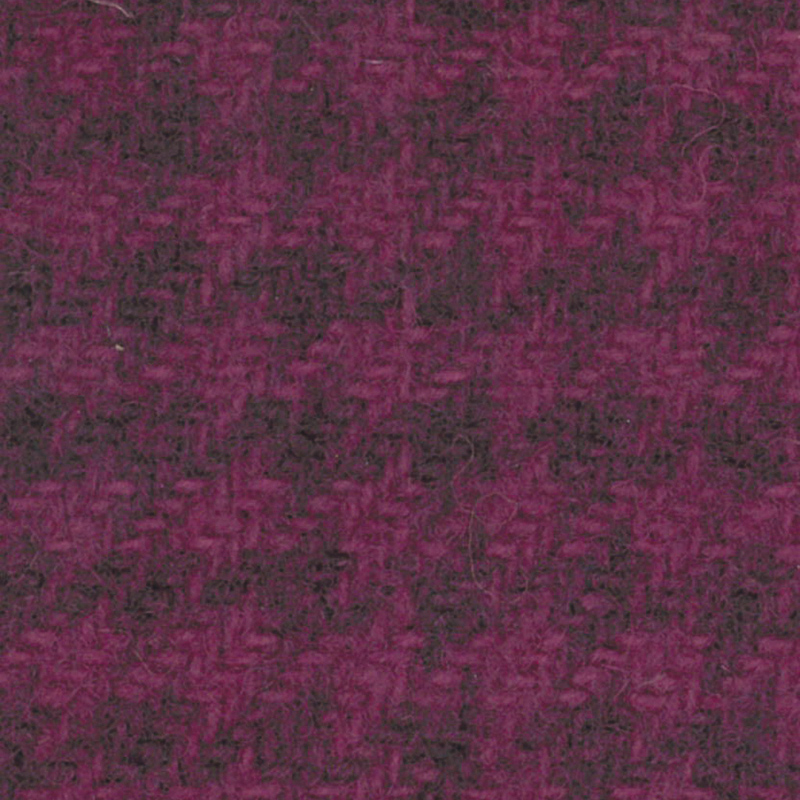 Wool Fat Quarter - Grape Houndstooth