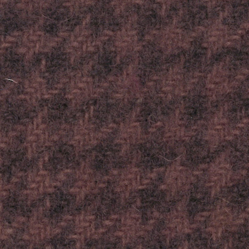 Wool Fat Quarter - Rose Houndstooth