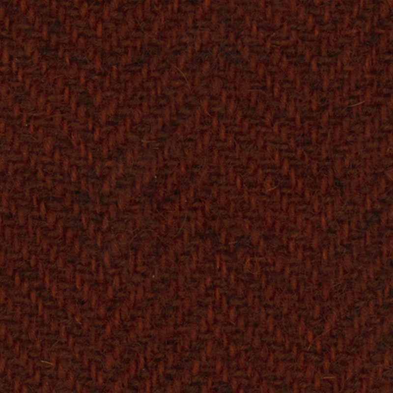 Wool Fat Quarter - Rust Herringbone