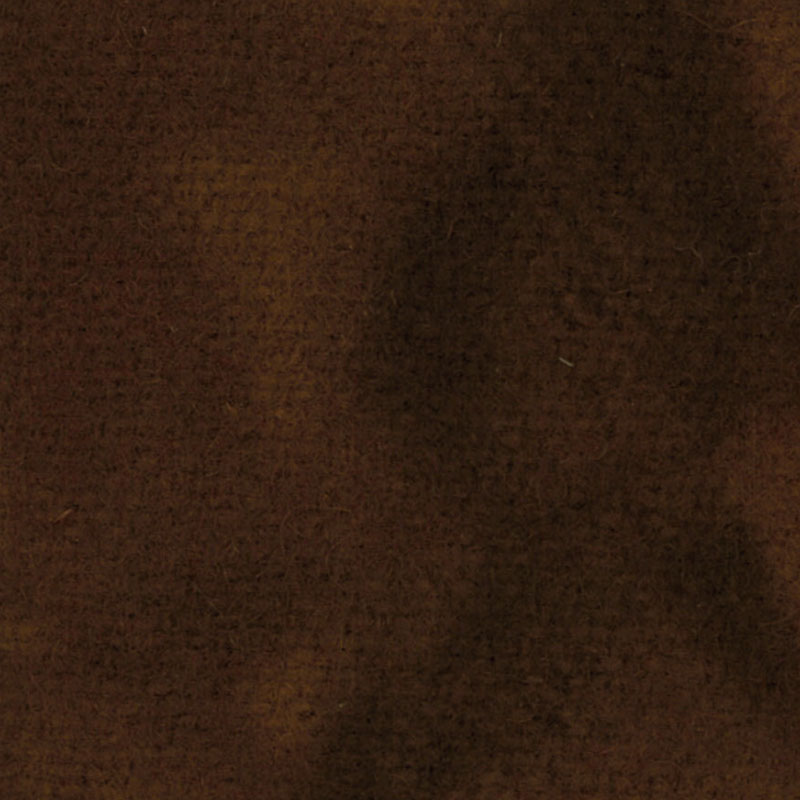 Wool Fat Quarter - Chocolate Solid