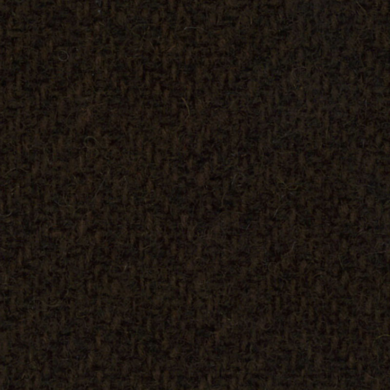 Wool Fat Quarter - Chocolate Herringbone