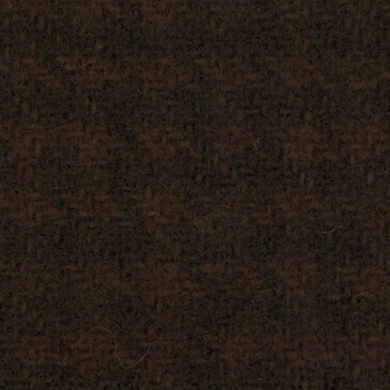Wool Fat Quarter - Chocolate Houndstooth
