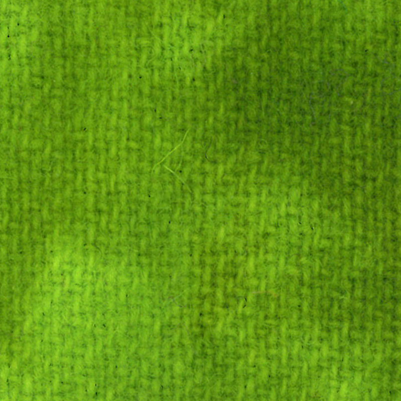 Wool Fat Quarter - Safety Green Solid