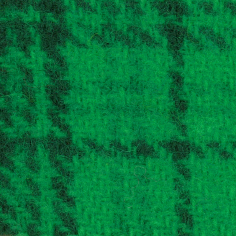 Wool Fat Quarter - Spearmint Plaid