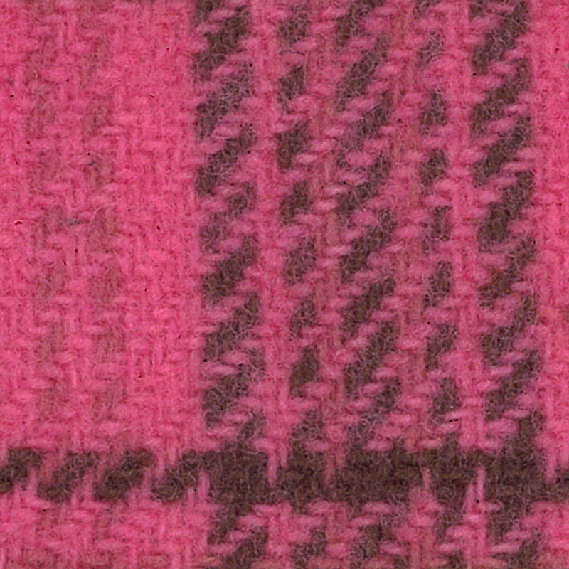Wool Fat Quarter - Pink Posie Plaid